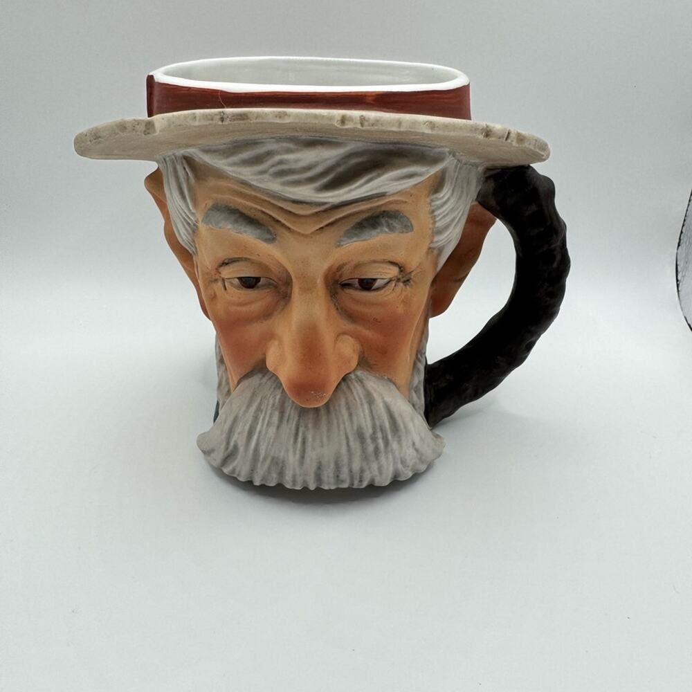 Vintage Mug / Face Mug / Dave Grossman Norman Rockwell Saturday Evening Post